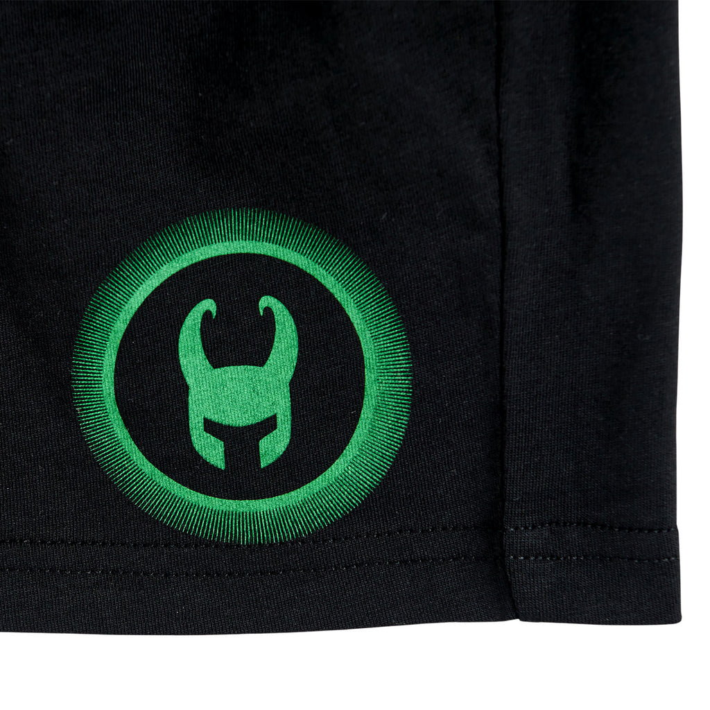 Imagen del producto Loki - Logo Pijama corto para mujer negro
