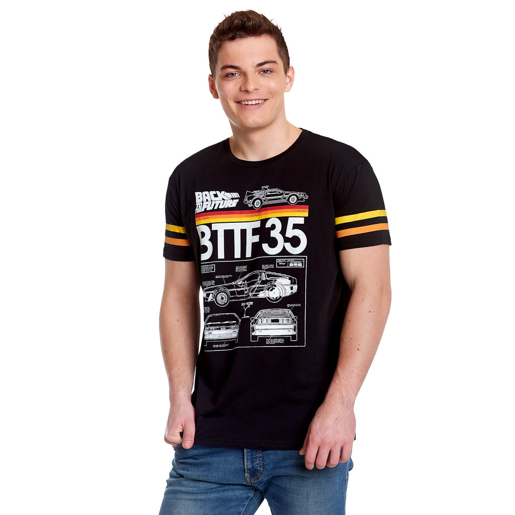 Product image Back to the Future - BTTF 35 Black T-Shirt