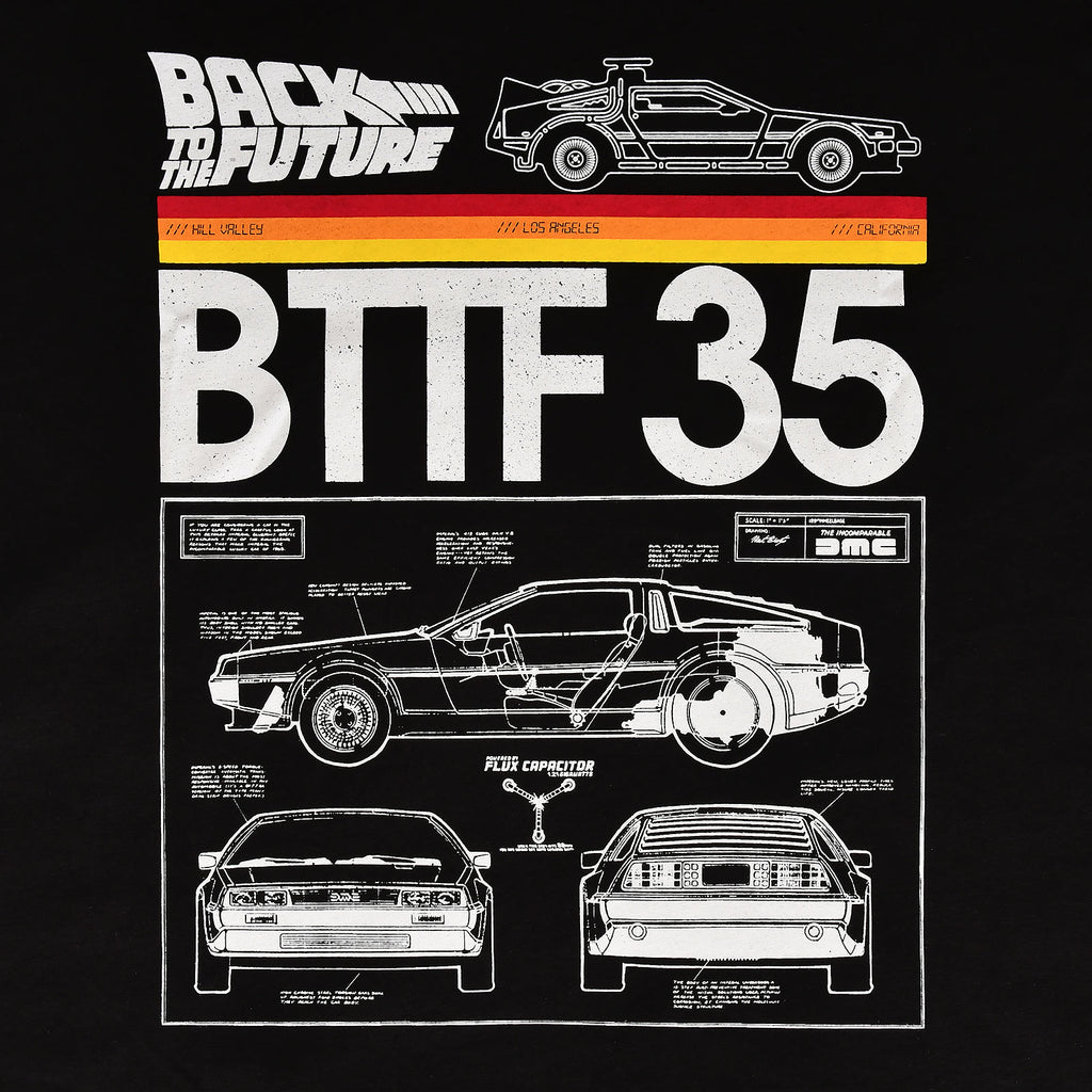 Product image Back to the Future - BTTF 35 Black T-Shirt