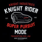Imagen del producto Knight Rider - K.I.T.T. Modo de Super Persecución Camiseta negra