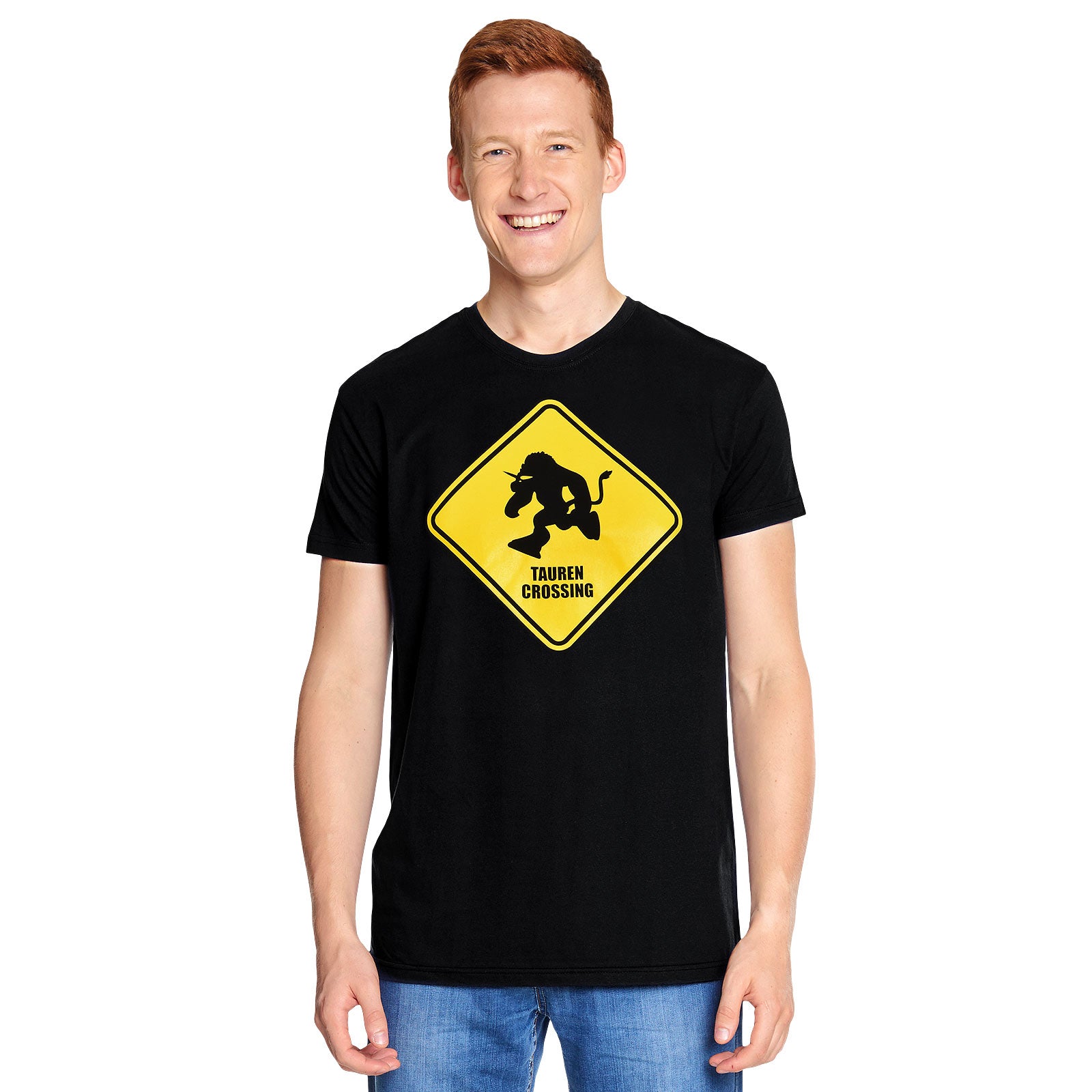Imagen del producto Camiseta Tauren Crossing para fans de World of Warcraft negra