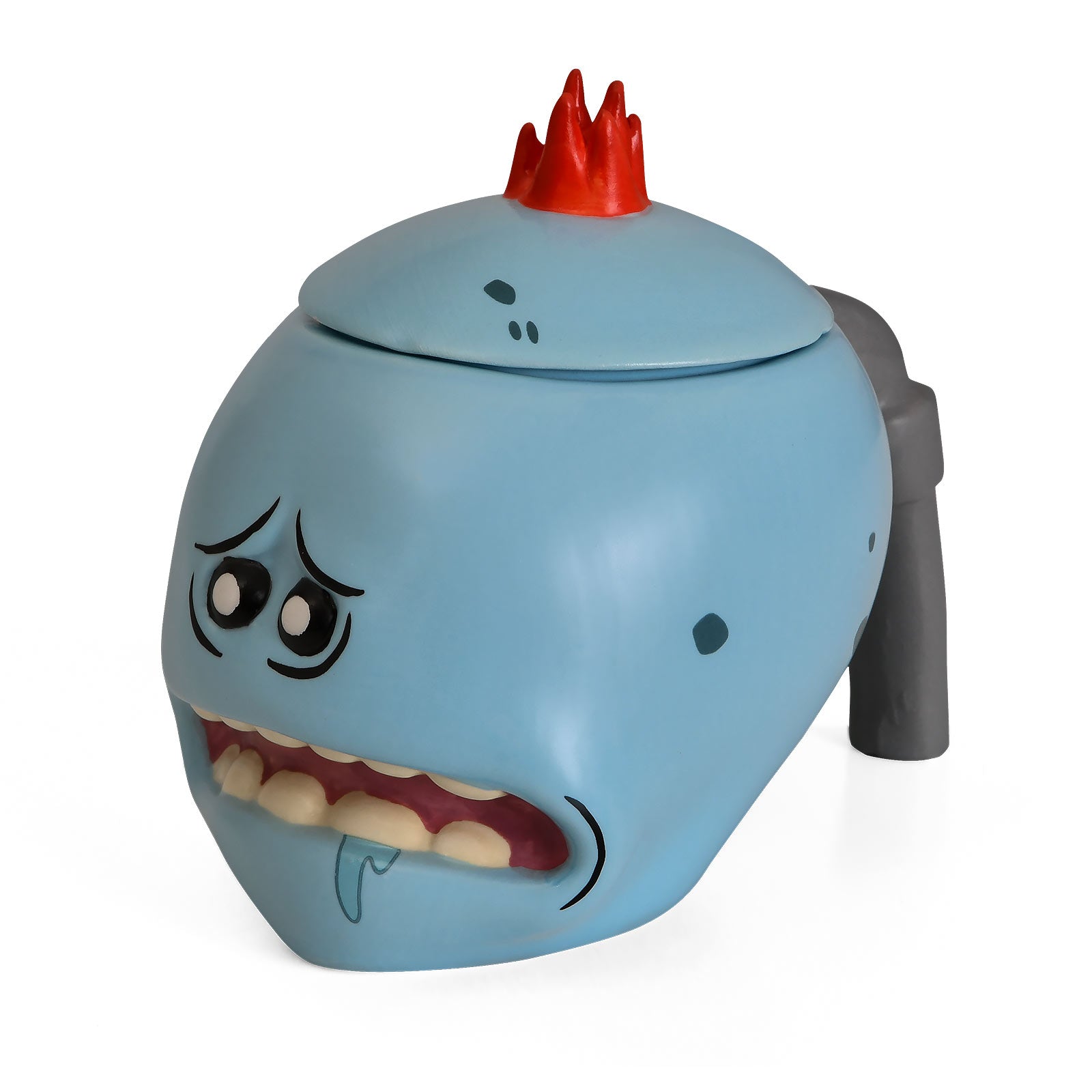 Imagen del producto Rick y Morty - Taza 3D de Mr. Meeseeks con tapa