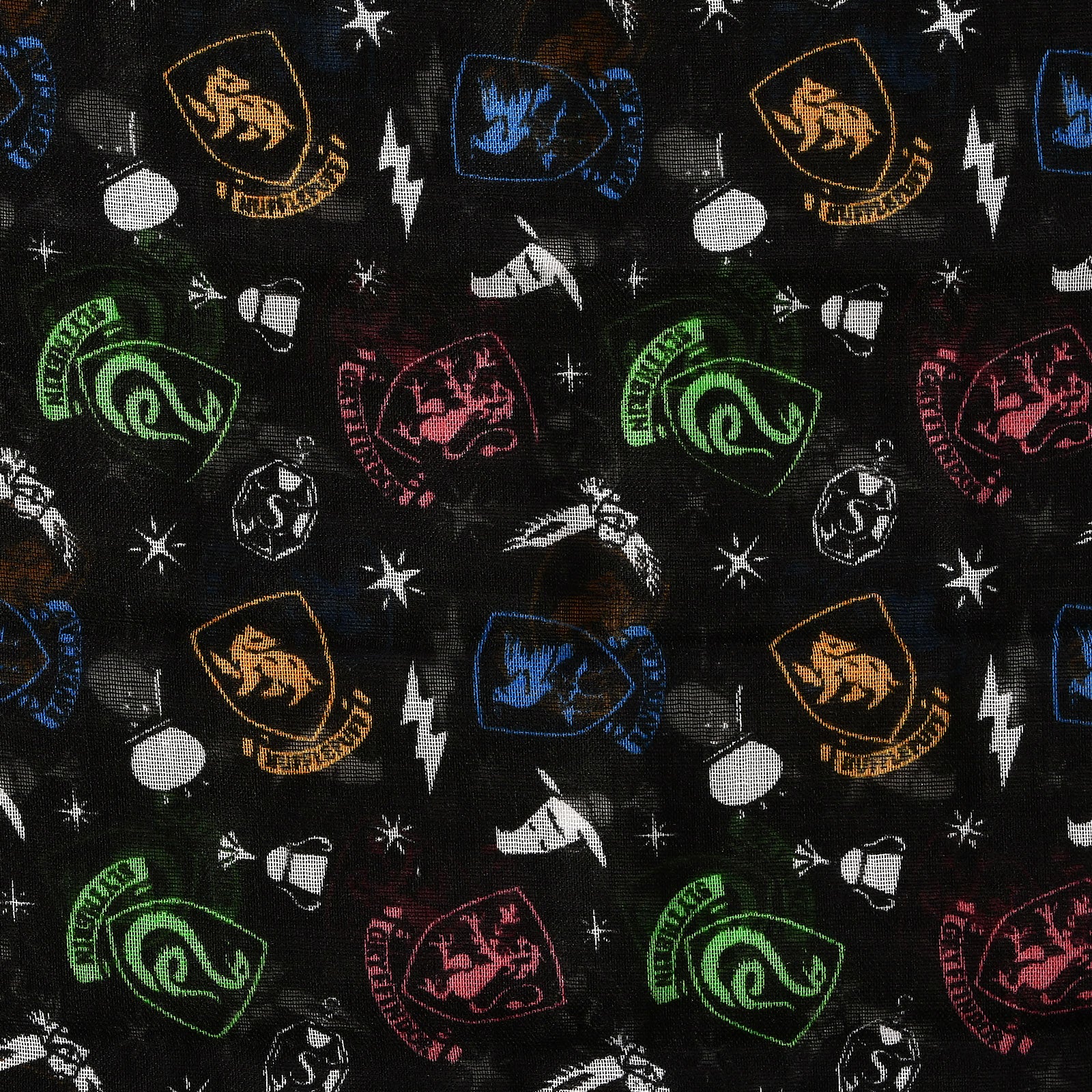 Imagen del producto Harry Potter - Bufanda Loop del escudo de Hogwarts negra