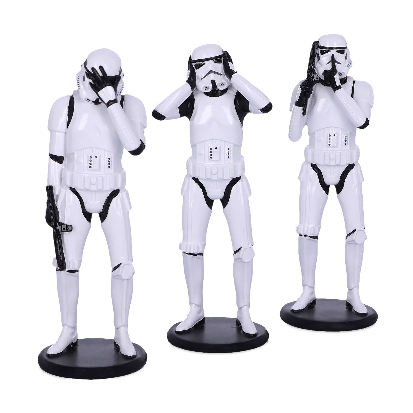 Imagen del producto Set de figuras Original Stormtrooper Don't See Hear Speak