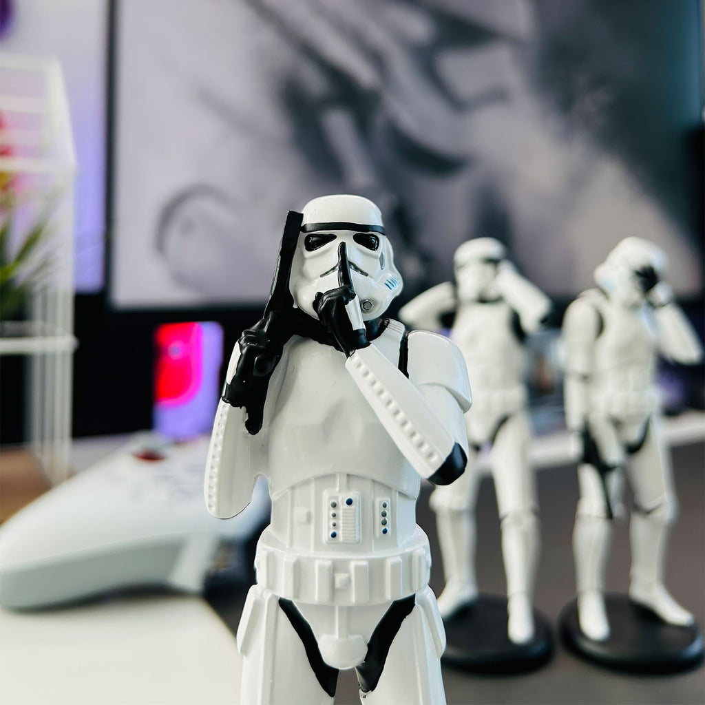 Imagen del producto Set de figuras Original Stormtrooper Don't See Hear Speak