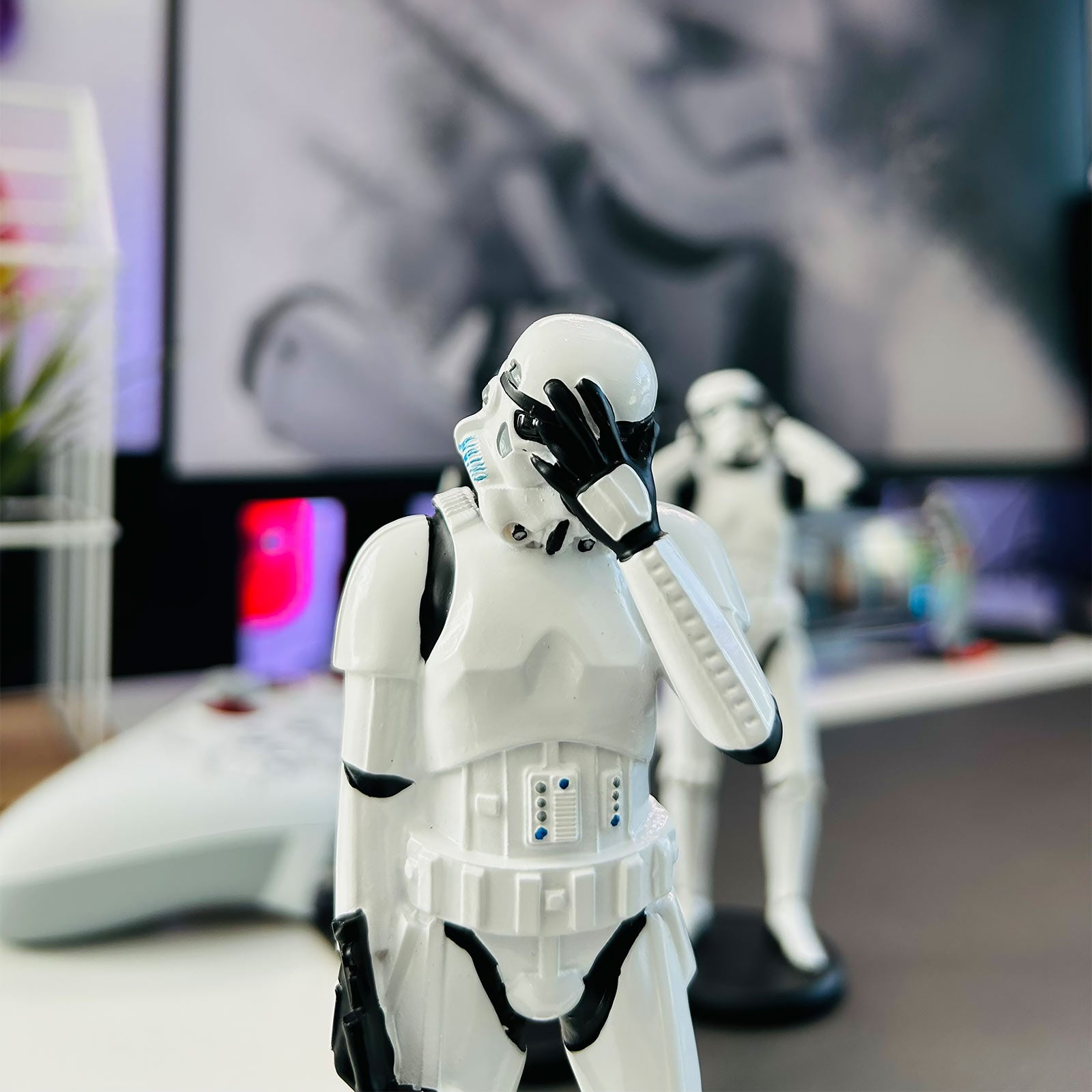 Imagen del producto Set de figuras Original Stormtrooper Don't See Hear Speak