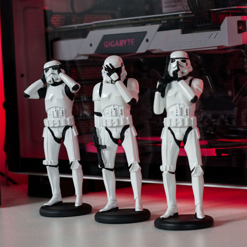 Imagen del producto Set de figuras Original Stormtrooper Don't See Hear Speak