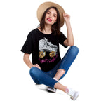 Imagen del producto Birds of Prey - Harley Roller Skates Crop Top para mujer en negro