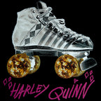 Imagen del producto Birds of Prey - Harley Roller Skates Crop Top para mujer en negro