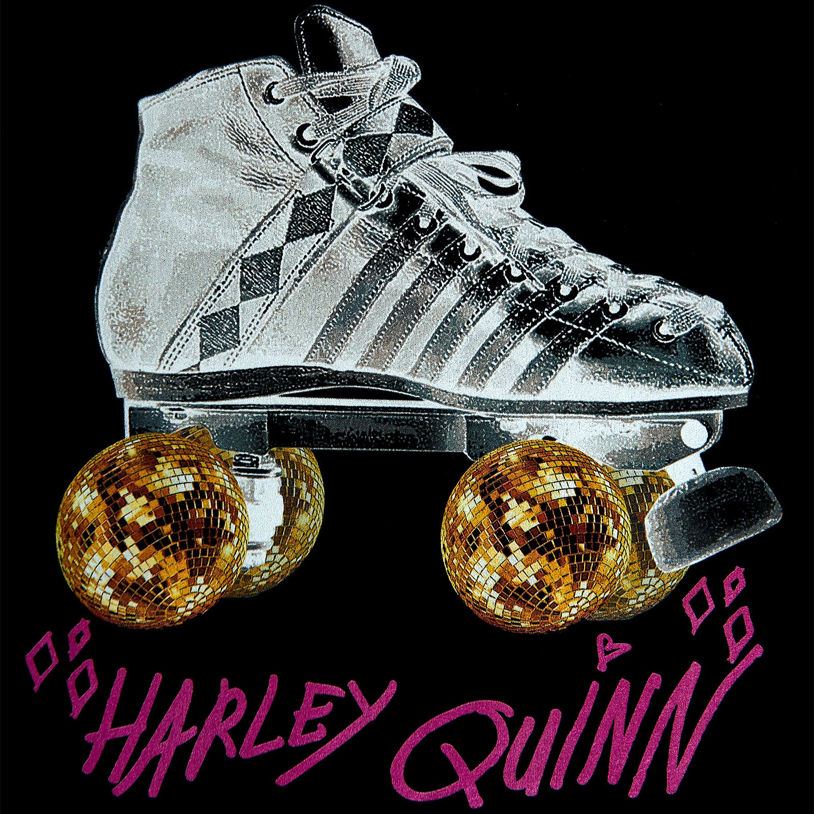 Imagen del producto Birds of Prey - Harley Roller Skates Crop Top para mujer en negro