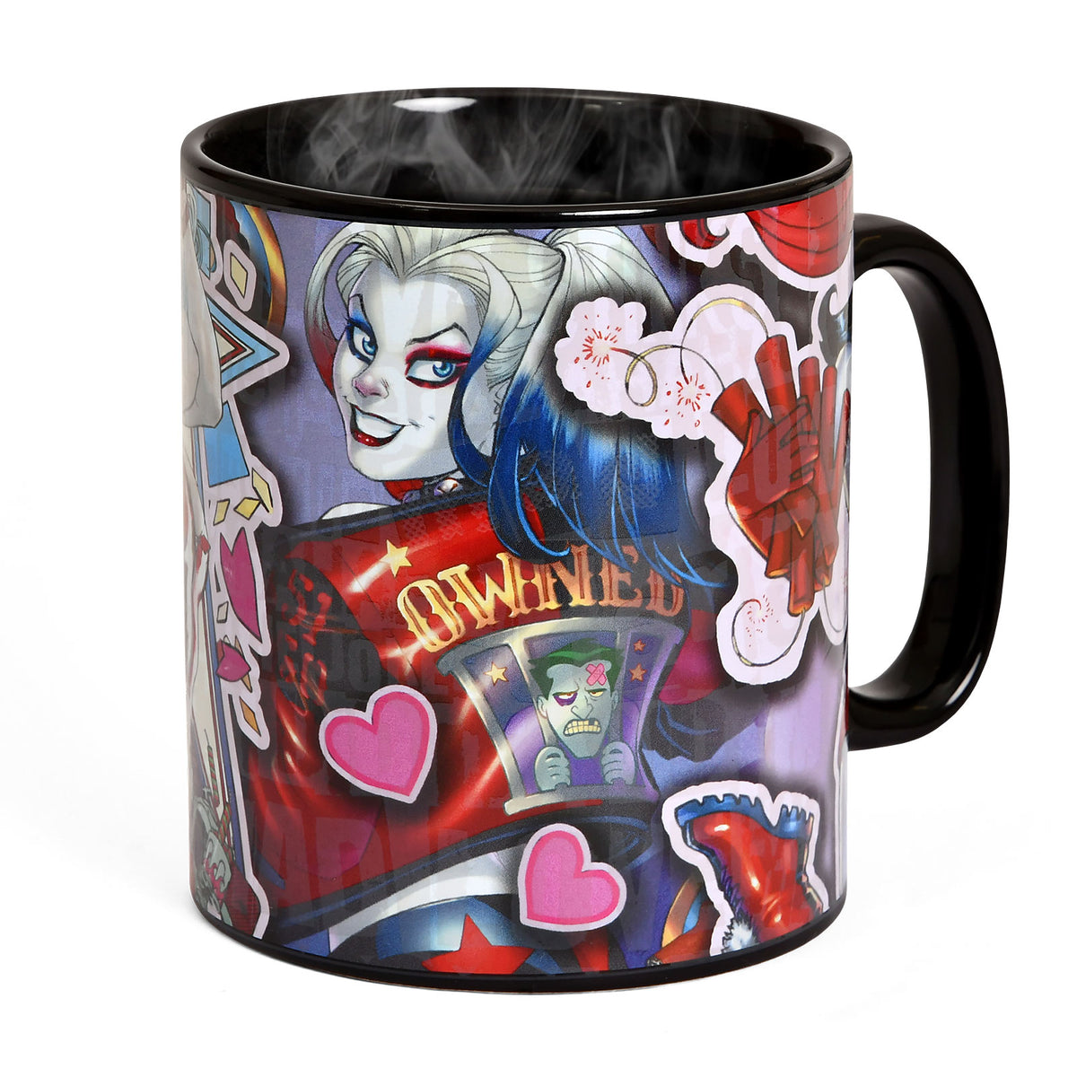 Imagen del producto Taza de efecto térmico de Harley Quinn Comic
