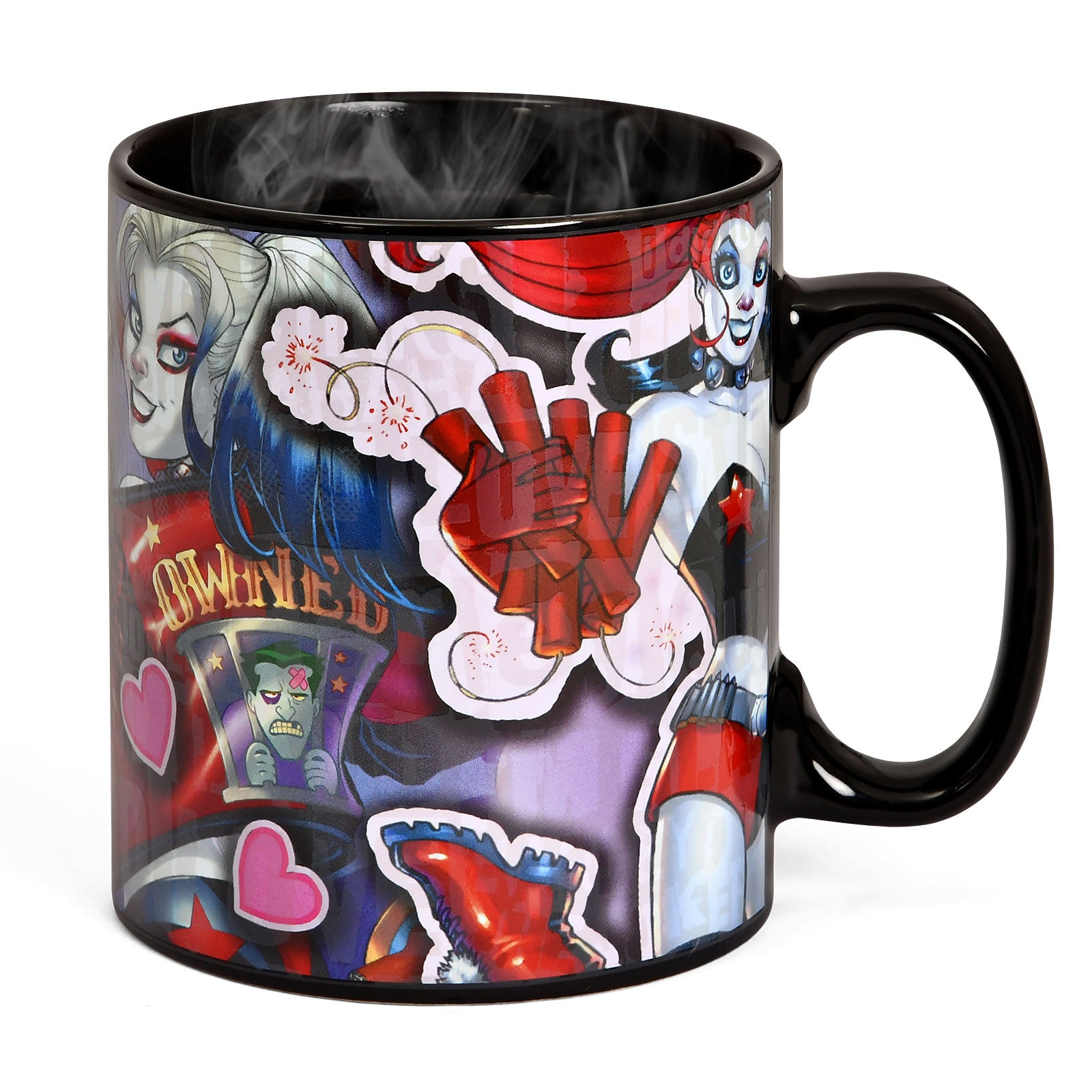 Imagen del producto Taza de efecto térmico de Harley Quinn Comic