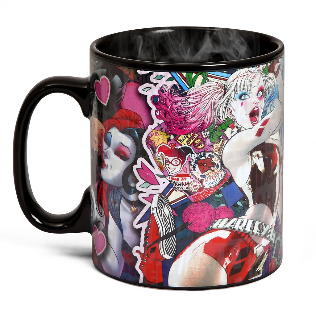Imagen del producto Taza de efecto térmico de Harley Quinn Comic