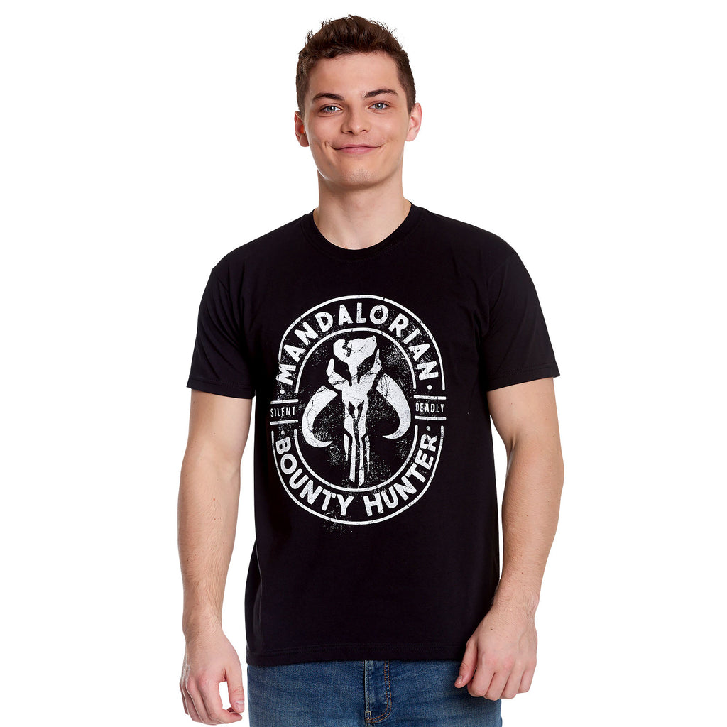 Imagen del producto Camiseta negra Código de Honor - Star Wars The Mandalorian