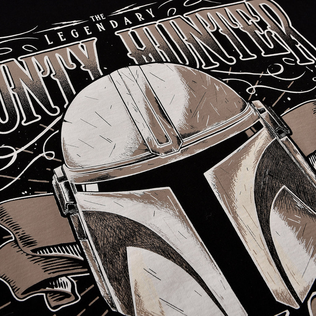 Imagen del producto Camiseta negra Greatest in the Galaxy - Star Wars The Mandalorian