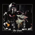 Imagen del producto La camiseta negra 'The Child is My Co-Pilot' - Star Wars The Mandalorian