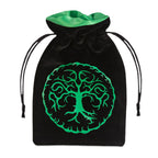 Imagen del producto Bolsa de dados RPG Forest negra