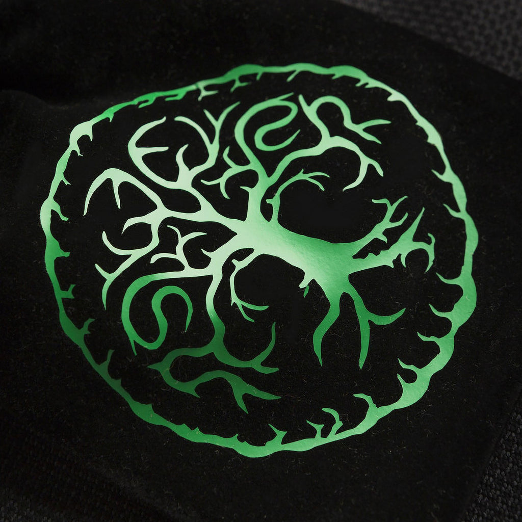 Imagen del producto Bolsa de dados RPG Forest negra