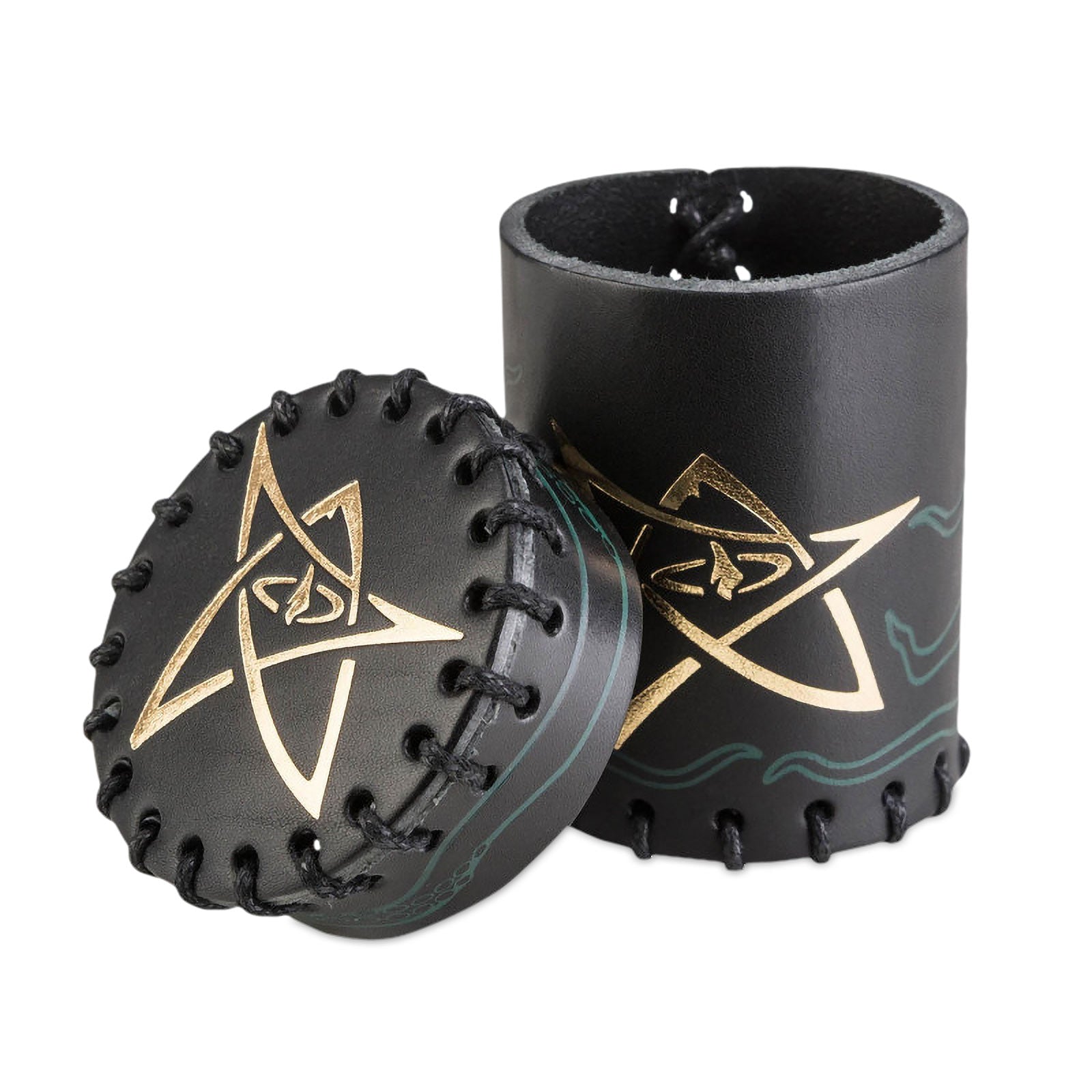 Imagen del producto Call of Cthulhu RPG Vaso para Dados Elder Sign Negro