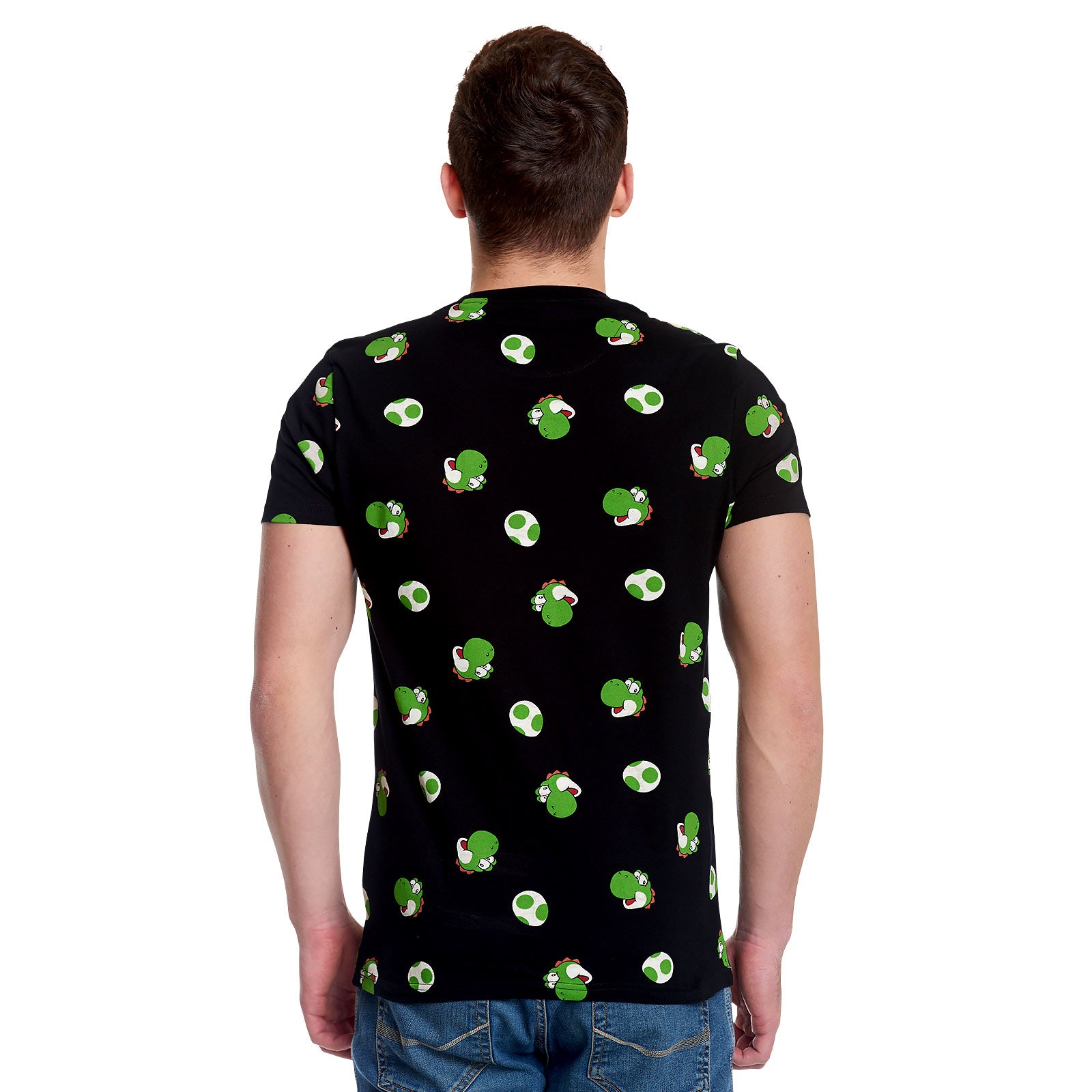 Imagen del producto Super Mario - Camiseta negra de Yoshi & Huevos