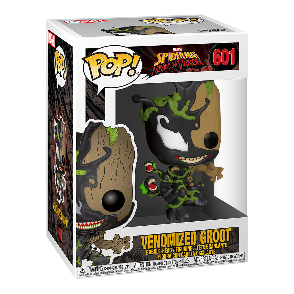 Imagen del producto Marvel - Figura Funko Pop de Groot Venomizado con cabeza oscilante