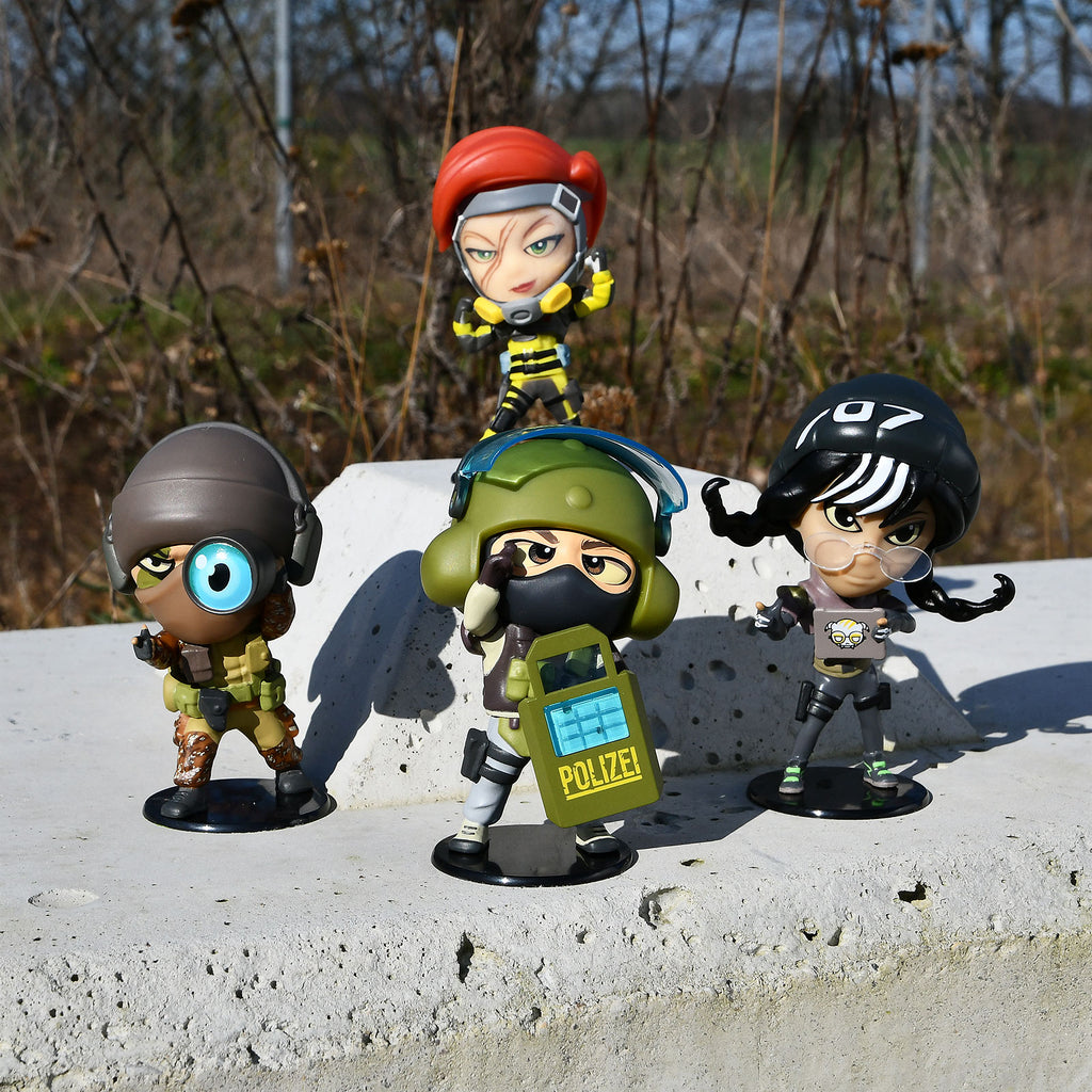 Imagen del producto Rainbow Six Siege - Glaz Six Collection Figura Chibi de 10 cm