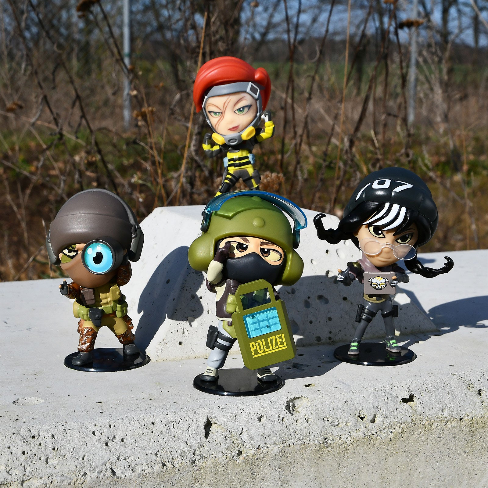 Imagen del producto Rainbow Six Siege - Glaz Six Collection Figura Chibi de 10 cm