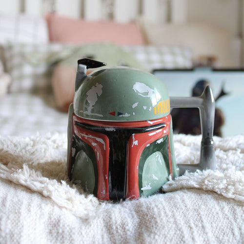 Imagen del producto Star Wars - Taza 3D con tapa de casco Boba Fett