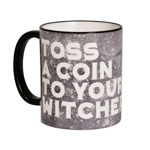 Imagen del producto Taza 'Toss a Coin' para fans de Witcher