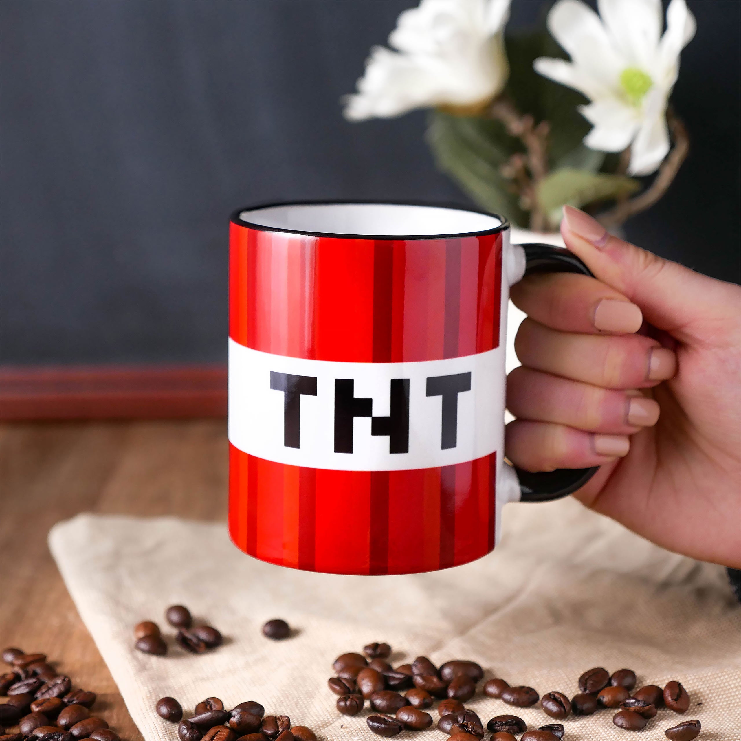 Imagen del producto Taza TNT para fans de Minecraft