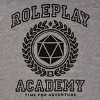 Imagen del producto Camiseta gris de la Academia de Rol