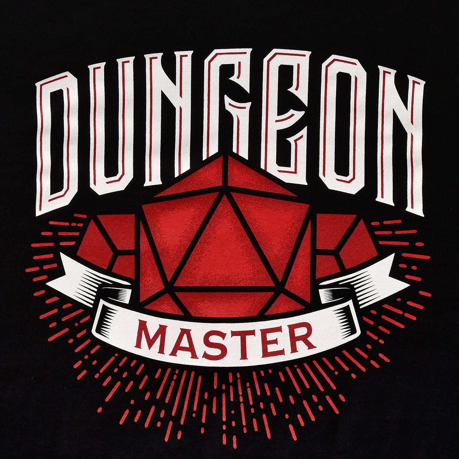 Imagen del producto Camiseta Dungeon Master negra