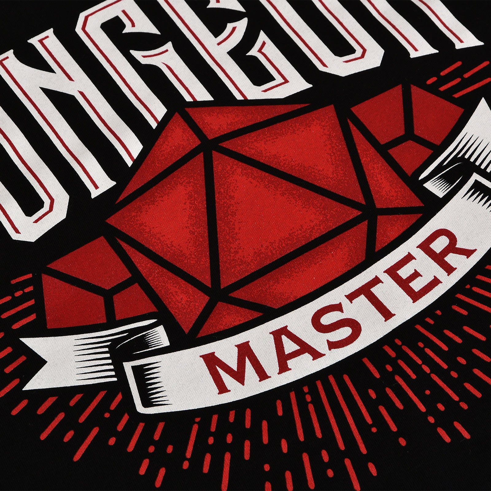 Imagen del producto Camiseta Dungeon Master negra