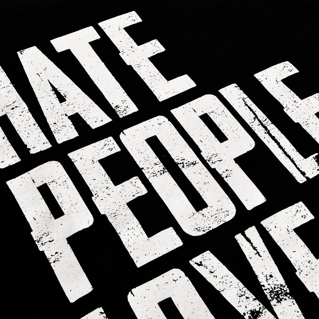 Imagen del producto Camiseta negra Hate People Love Gaming