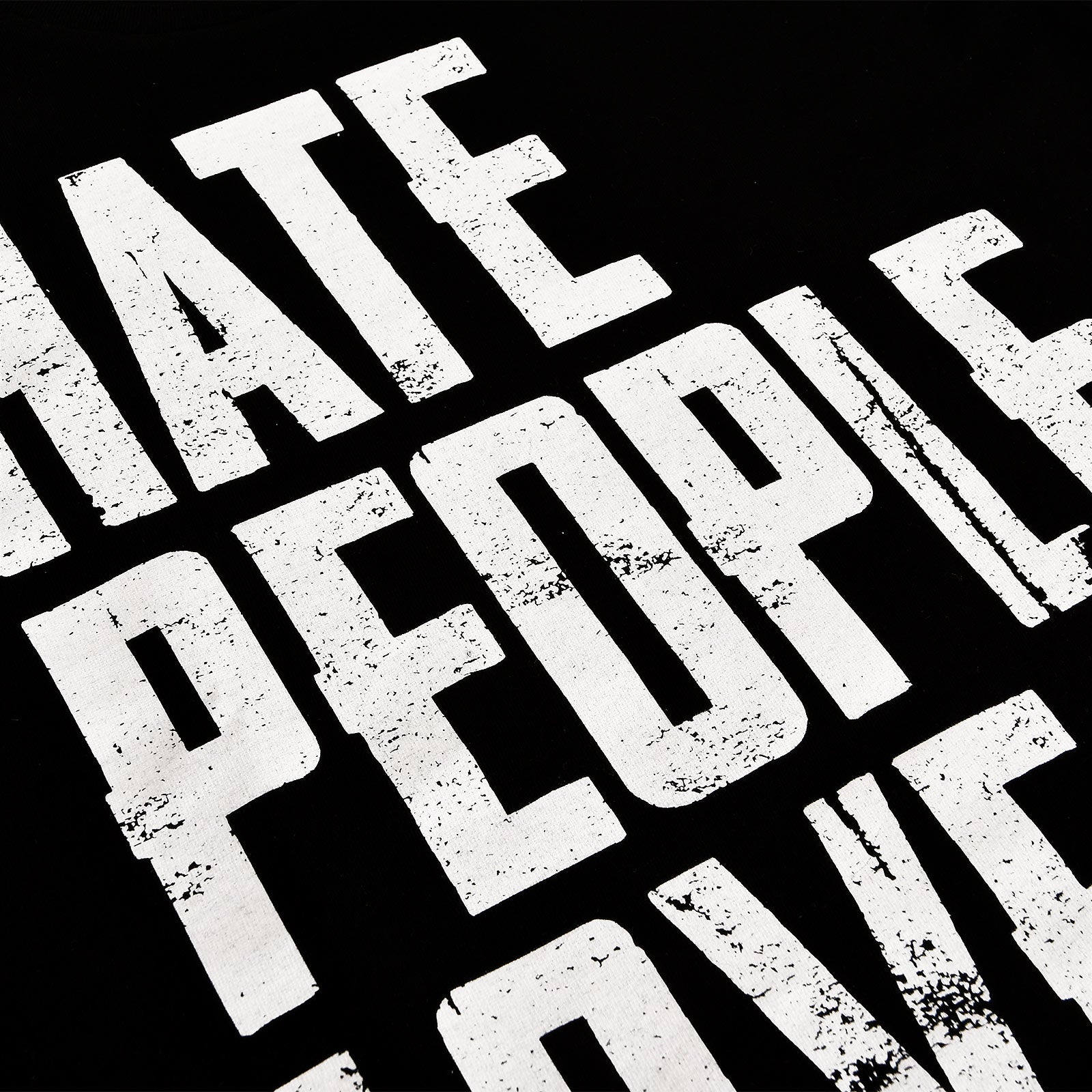 Imagen del producto Camiseta negra Hate People Love Gaming