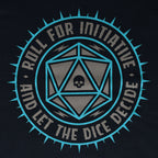 Product image Pen & Paper Let The Dice Decide T-Shirt blue