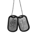 Imagen del producto Rambo - Collar de etiqueta de perro con logo