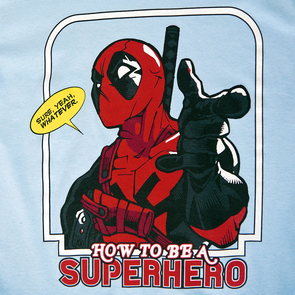 Imagen del producto Deadpool - Cómo ser un superhéroe Camiseta azul