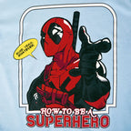 Imagen del producto Deadpool - Cómo ser un superhéroe Camiseta azul