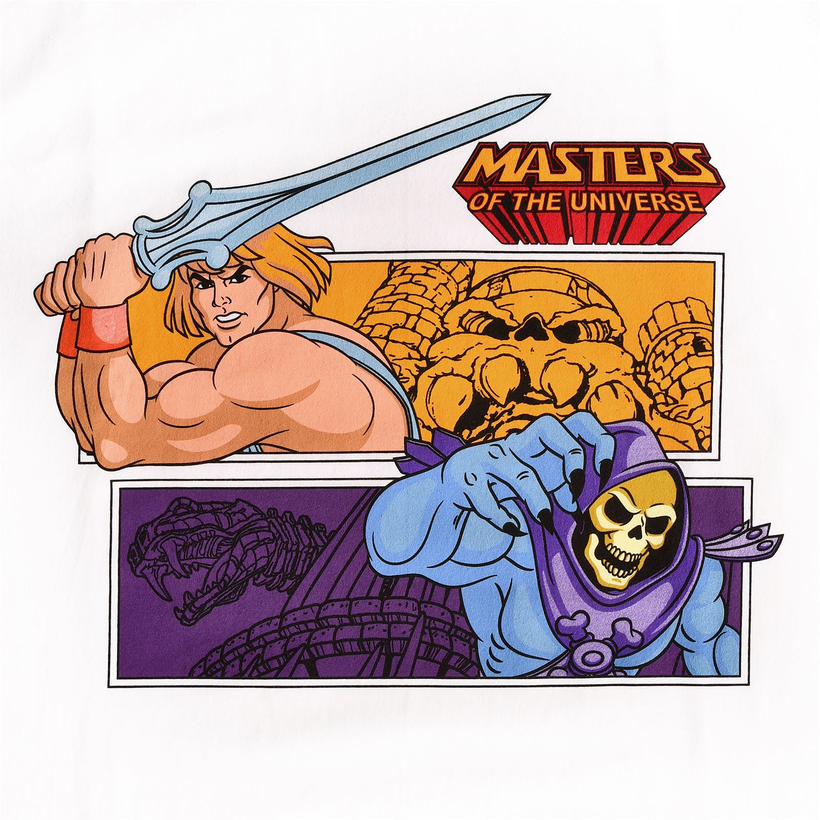 Imagen del producto Masters of the Universe - Camiseta blanca de He-Man vs. Skeletor