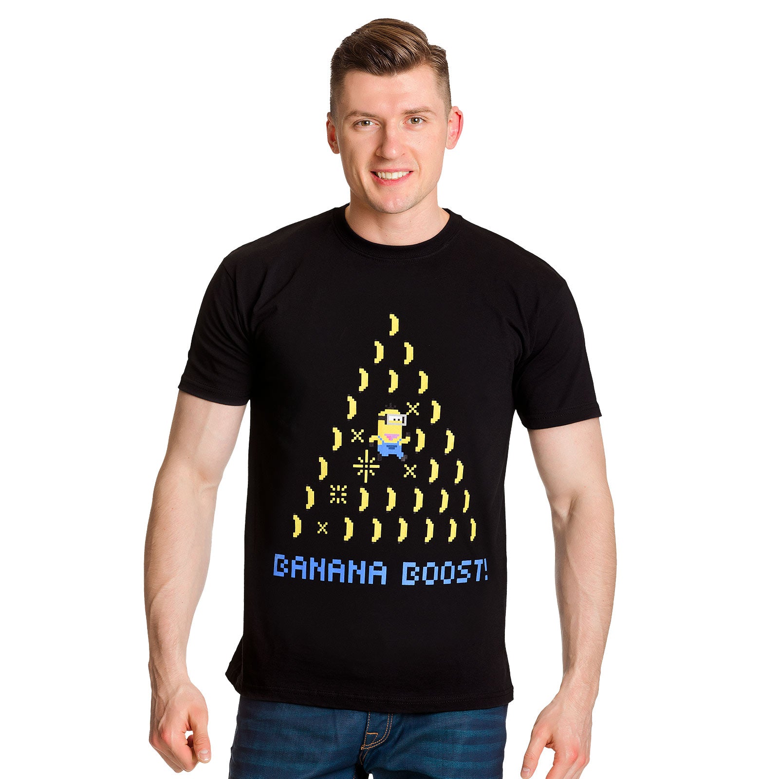 Imagen del producto Minions - Camiseta Banana Boost negra