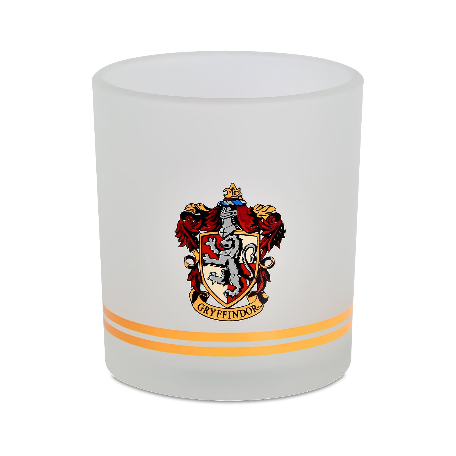 Imagen del producto Harry Potter - Vaso de vidrio de leche con escudo de Gryffindor