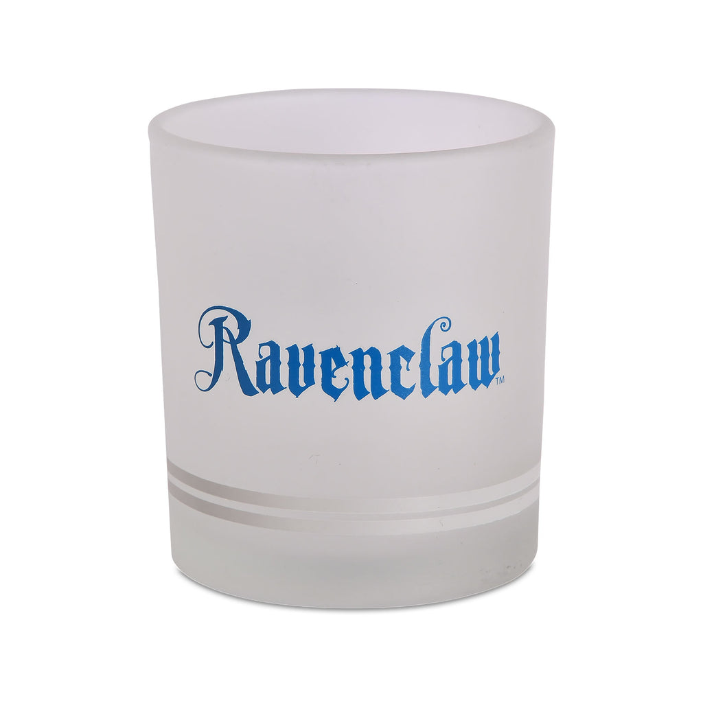 Imagen del producto Harry Potter - Vaso Tumbler de vidrio lechoso con el escudo de Ravenclaw