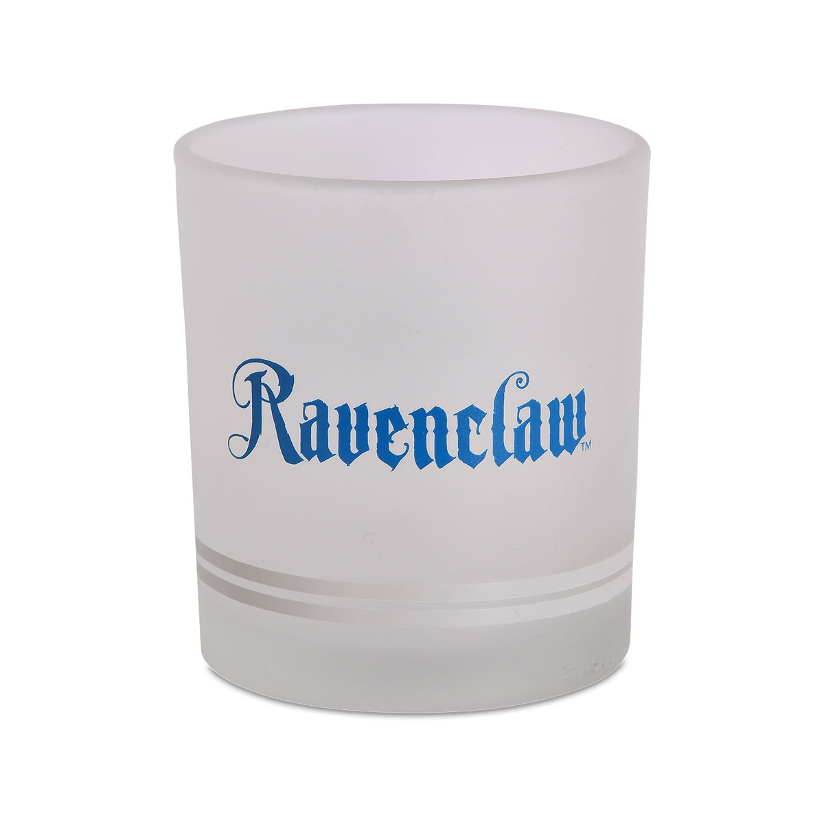 Imagen del producto Harry Potter - Vaso Tumbler de vidrio lechoso con el escudo de Ravenclaw