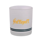 Imagen del producto Harry Potter - Vaso de vidrio de leche con escudo de Hufflepuff