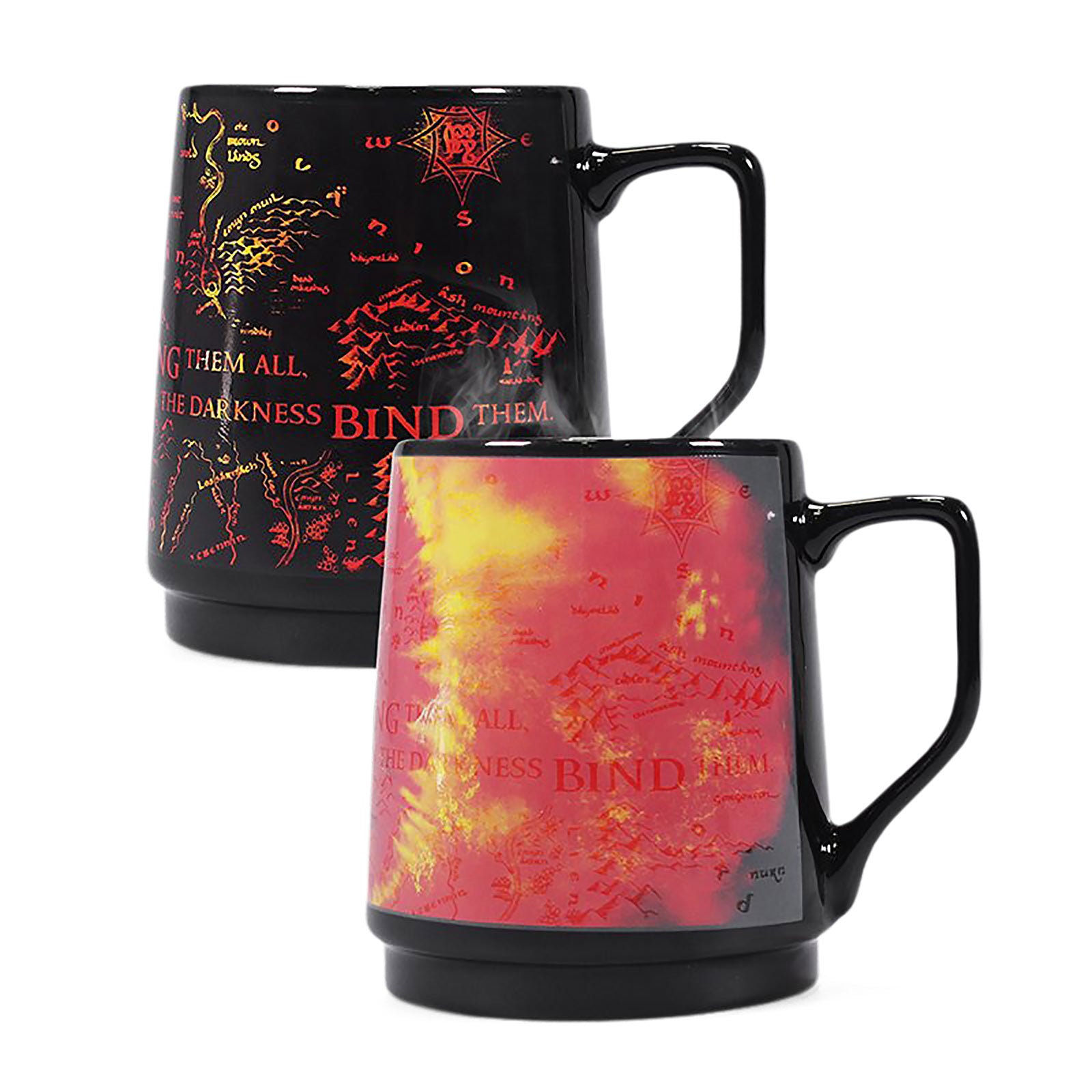 Imagen del producto El Señor de los Anillos - Taza de efecto térmico del Ojo de Sauron