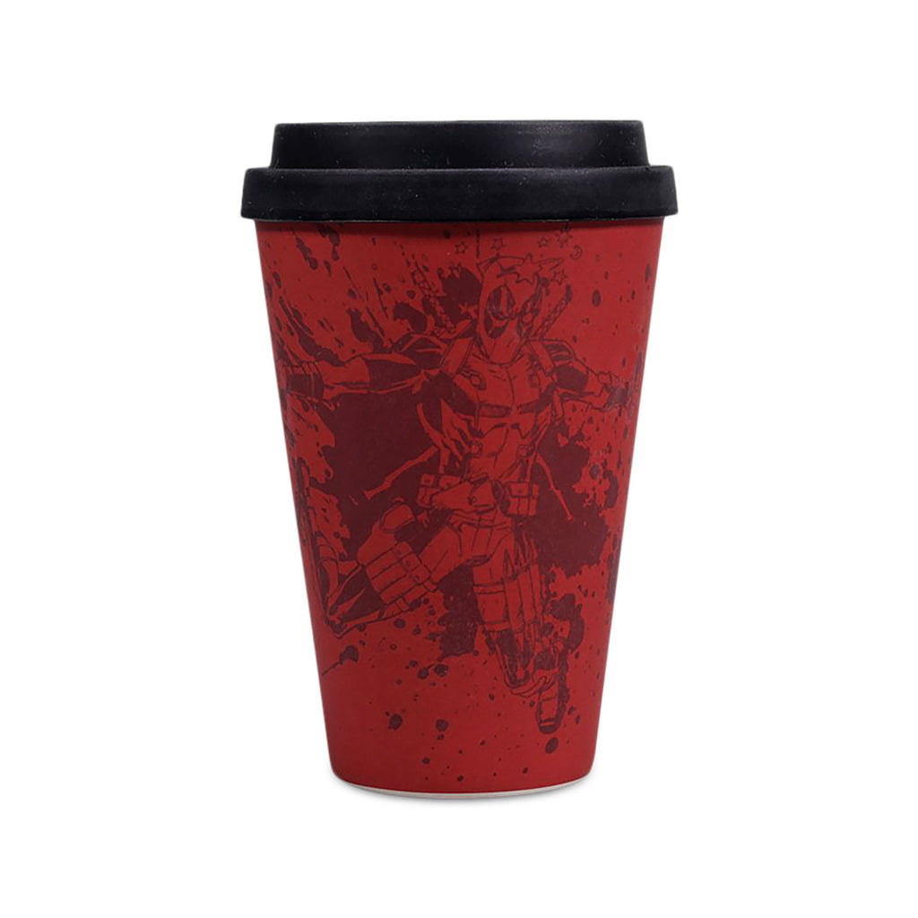 Imagen del producto Deadpool - Vaso de bambú para llevar con cómic
