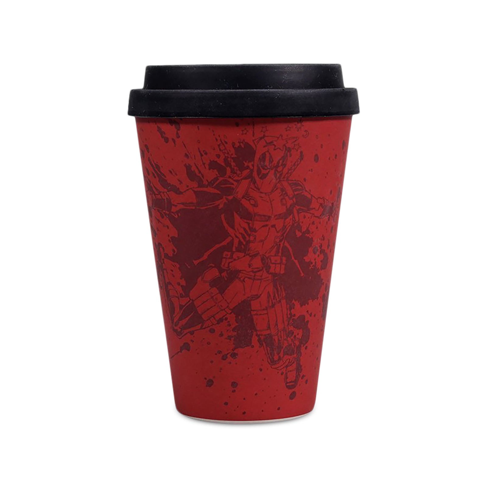 Imagen del producto Deadpool - Vaso de bambú para llevar con cómic