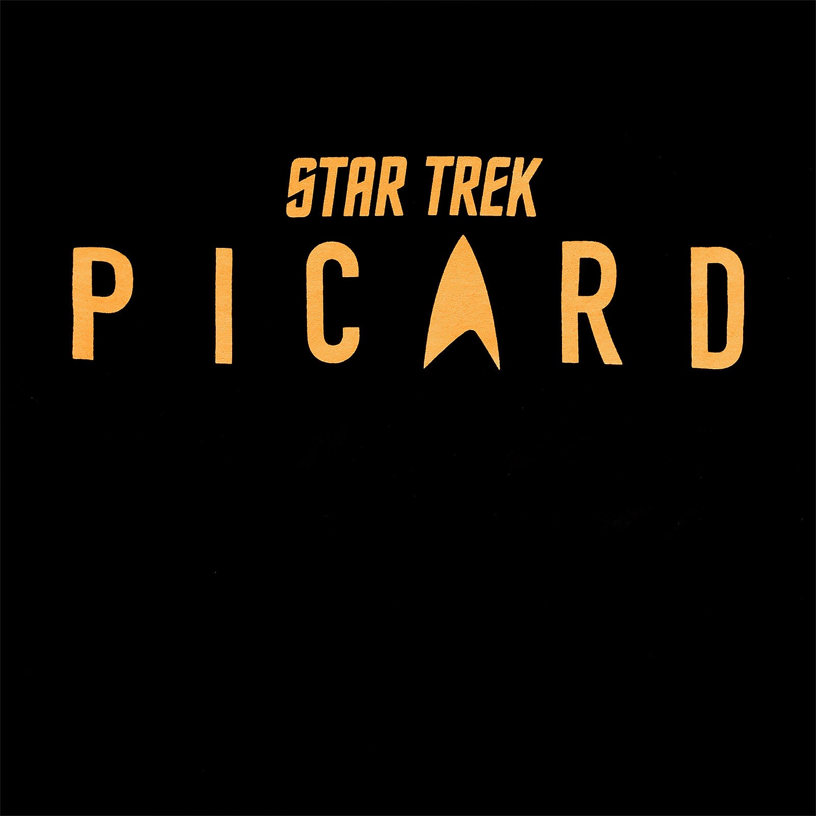 Imagen del producto Star Trek - Camiseta negra con logo de Picard