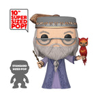 Imagen del producto Albus Dumbledore con Fawkes Figura Funko Pop 25 cm - Harry Potter